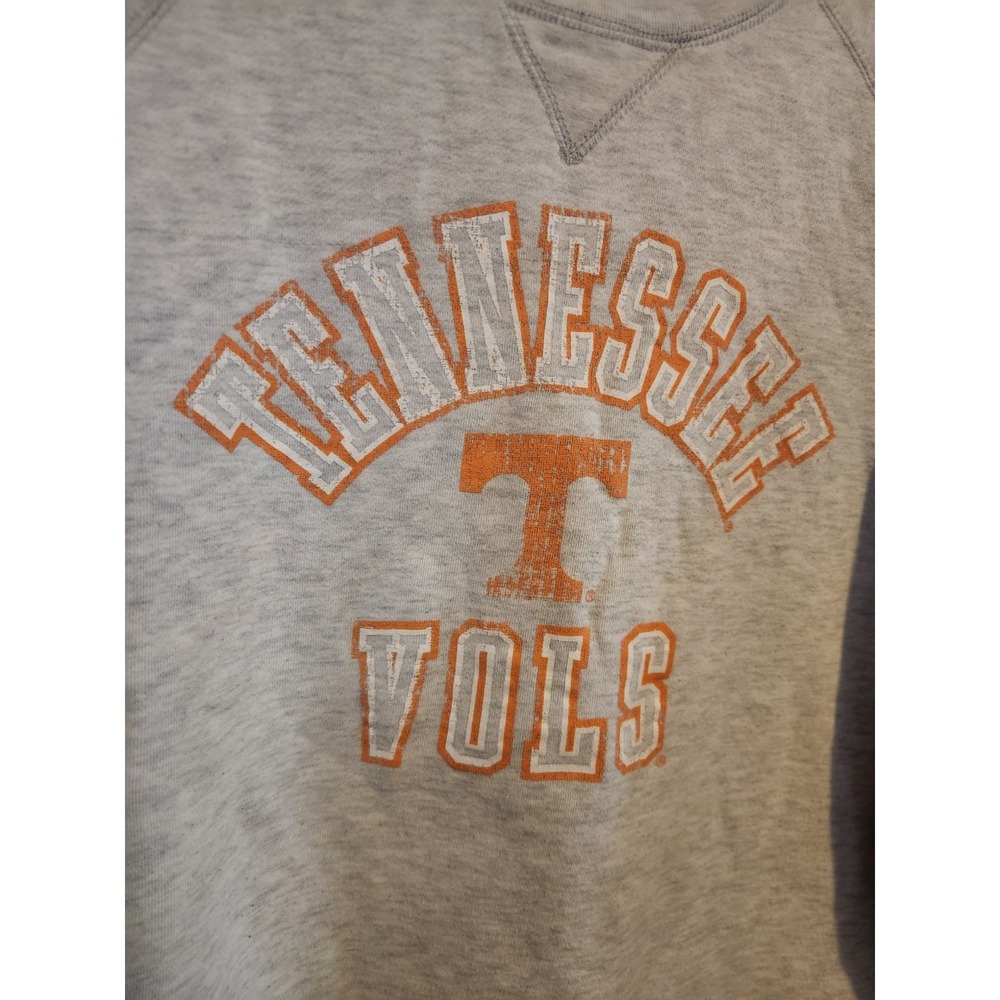 Vintage Knights Apparel Tennessee Volunteers Sweatshirt Size Large Gray‎ - Picture 2 of 6